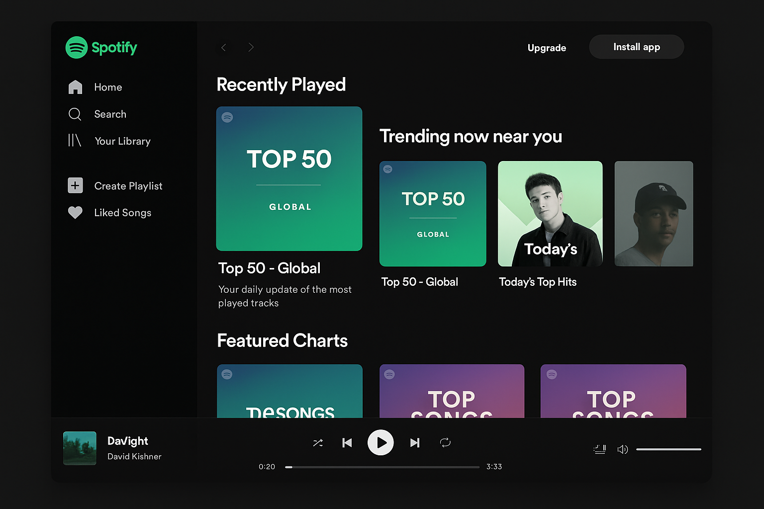 Spotify Clone